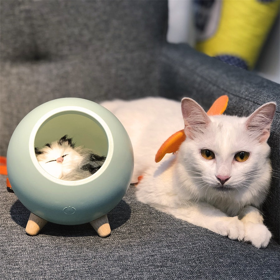 LED Cat Touch Night Llight Dimming Atmosphere